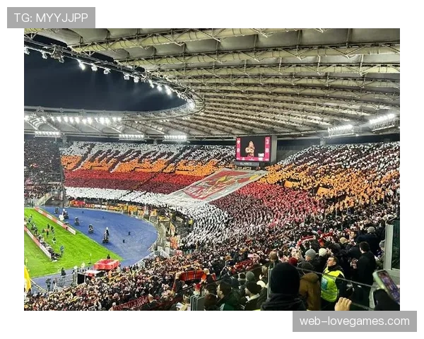 圣西罗南看台展示巨型TIFO，致敬队长卡拉布里亚效力十周年